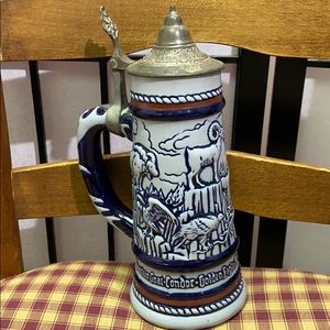 Vintage Avon Ceramarte Stein made in Brazil 1976